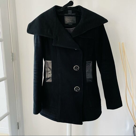 Mackage wool cashmere blend pea coat - Picture 2 of 16